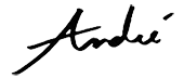 signature andre